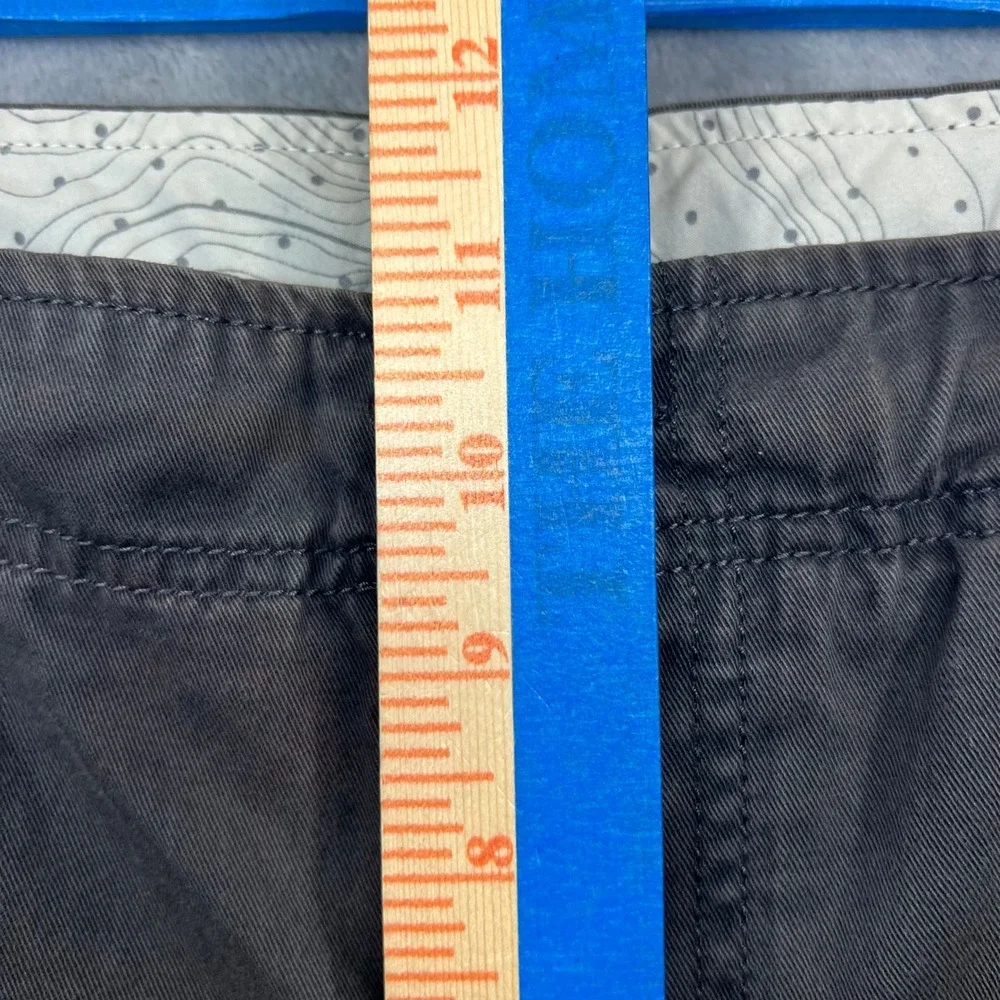The North Face Cargo Shorts Mens 36 Gray Good Sun Faded AU7V Cotton Utility